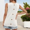 Anna-Kaci Women's Sleeveless Knit Top with Front Pocket Detail for Casual Looks - 4 of 4