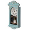 Clockswise Vintage Grandfather Wood-Looking Plastic Pendulum Decorative Battery-Operated Wall Clock - image 4 of 4