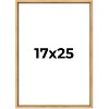PosterPalooza | Classic Modern Gold Picture Frame - UV Acrylic, Foam Board Backing, Hanging Hardware - 2 of 4