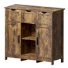 NicBex Bathroom Floor Cabinet,Freestanding Bathroom Cabinet with Drawers & Shelves,Storage Cabinet for Bathroom, Living Room & Bedroom - 2 of 4
