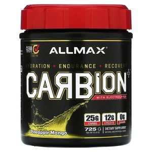 ALLMAX CARBION+™ With Electrolytes, Pineapple Mango, 25.6 oz (725 g) - 1 of 2