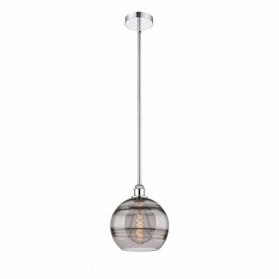 Rochester - 1 Light Stem Hung Mini Pendant In Industrial Style-11.13 Inches Tall and 10 Inches Wide