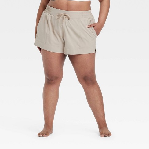 Target khaki shorts womens hot sale