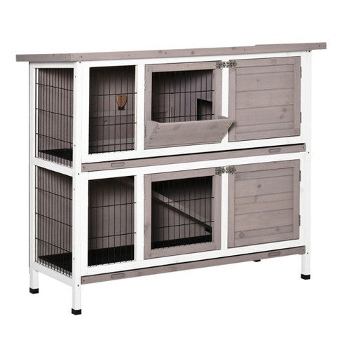 Rabbit store hutch pan