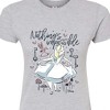 Women's - Disney - Alice In Wonderland Fitted Graphic T-Shirt - 2 of 3