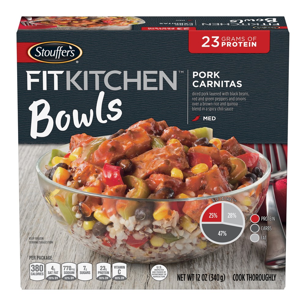 UPC 013800180575 product image for Stouffer's Pork Carnitas Frozen Fitkitchen Bowls - 12oz | upcitemdb.com