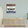 Stupell Industries Rustic Lake Welcome Canoe Sign, 30" x 30" - 2 of 4