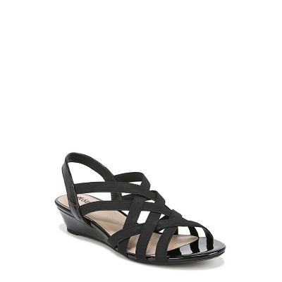 Lifestride Womens Yung Strappy Wedge Sandals : Target