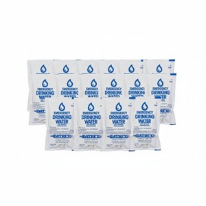 Emergency Survival Water Pouch – 125 mL (4.227 fl oz) 18 Count