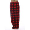 Just Love Women's Plush Pajama Pants - Soft and Cozy Sleepwear Fleece Lounge PJs - Buffalo Check - 3 of 3