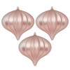 3ct Vickerman 5.7" Matte Onion Ornament, UV Coated Set: Shatterproof, Indoor/Outdoor Use - 4 of 4