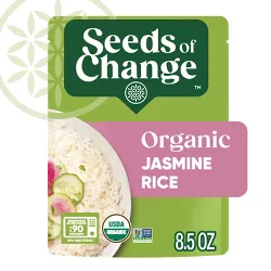 Seeds of Change Organic Jasmine Rice Microwavable Pouch - 8.5oz