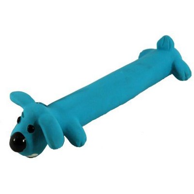 Multipet Smooth Latex Loofa Dog Toy - assorted colors