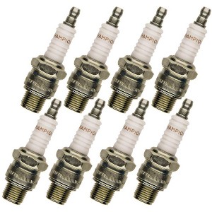 Champion 8 Pack of Genuine OEM Standard Spark Plugs - QL76V-8PK - 1 of 3