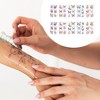 Unique Bargains Realistic Colorful Temporary Tatto Pink Green 10 Pcs - 4 of 4