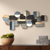 Dahlia Studios Art Deco Shapes 43 1/2" Wide Abstract Metal Wall Art - 2 of 4