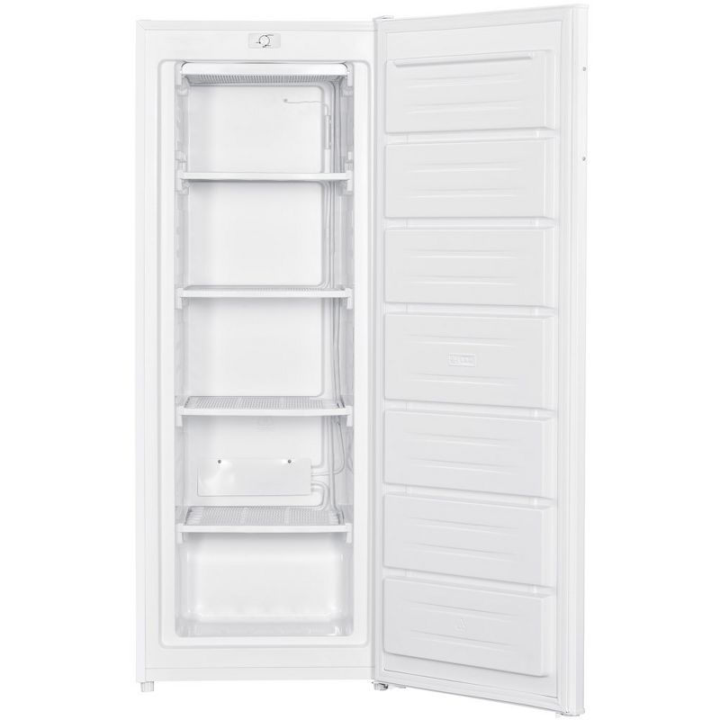 Impecca 5.9 Cu.Ft. Upright Freezer with Manual Defrost - White, 2 of 5