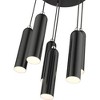 Livex Lighting Ardmore 6 - Light Pendant in  Shiny Black - 2 of 4