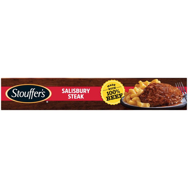 Stouffer&#39;s Frozen Homestyle Classics Frozen Salisbury Steak with Macaroni and Cheese - 9.625oz, 6 of 11