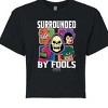 Women's - Masters of the Universe - Skeletor Surrounded By Fools Cropped Graphic T-Shirt - image 2 of 4