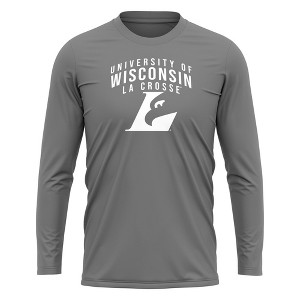 Men's University of Wisconsin-La Crosse Adult Sport Long Sleeve Shirt Primary Logo - 1 of 4