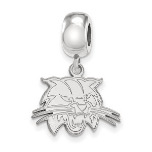 Black Bow Jewelry Sterling Silver Ohio Bobcats NCAA Bead Charm - 1 of 4
