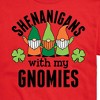 Men's - Instant Message - Shenanigans With My Gnomies Short Sleeve Graphic T-Shirt - 2 of 4