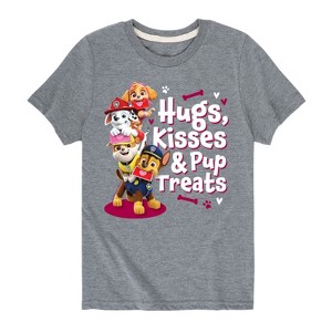 Boys' - Paw Patrol - Hugs Kisses Pup Treats Short Sleeve Graphic T-Shirt - 1 of 4