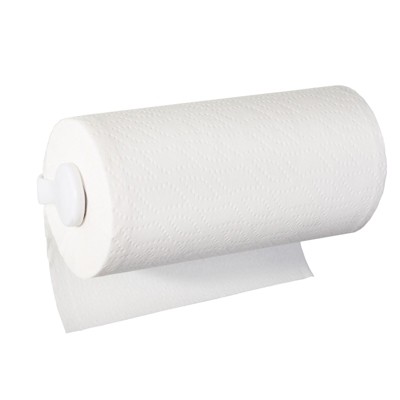 interDesign White Plastic Wall-mount Paper Towel Holder in the Paper Towel  Holders department at