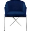 Meridian Furniture,Xavier Velvet Dining Chair - 3 of 4