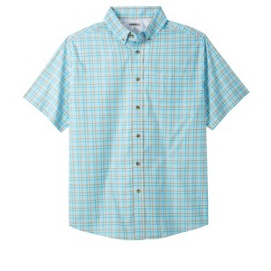 KingSize Short Sleeve Wrinkle Resistant Sport Shirt - 1 of 4