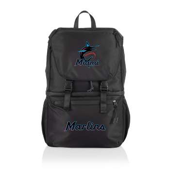 MLB Miami Marlins Tarana Backpack Soft Cooler - Carbon Black