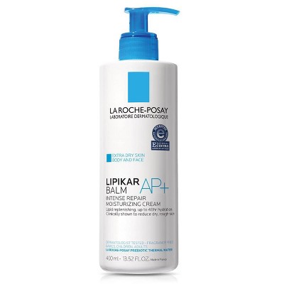 La Roche-Posay Lipikar Balm AP+ Intense Repair Moisturizing Cream, Body and Face Moisturizer with Niacinamide - 13.5 fl oz