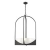 Z-Lite Devon 6 - Light Chandelier in  Matte Black - 4 of 4