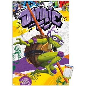 Trends International Teenage Mutant Ninja Turtles: Mutant Mayhem - Donatello Unframed Wall Poster Prints - 1 of 4