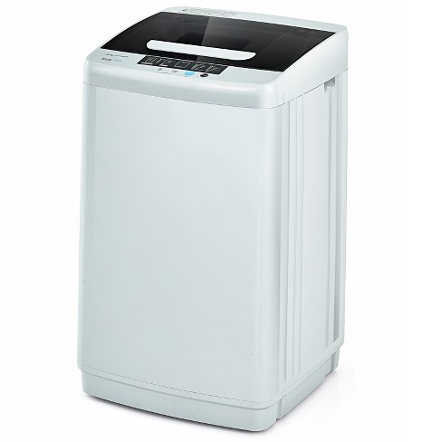 26 lbs Semi-Automatic Twin Tub Washing Machine with Drain Pump - Costway