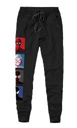 Boys' Marvel Spider-Man Jogger Pants - Black