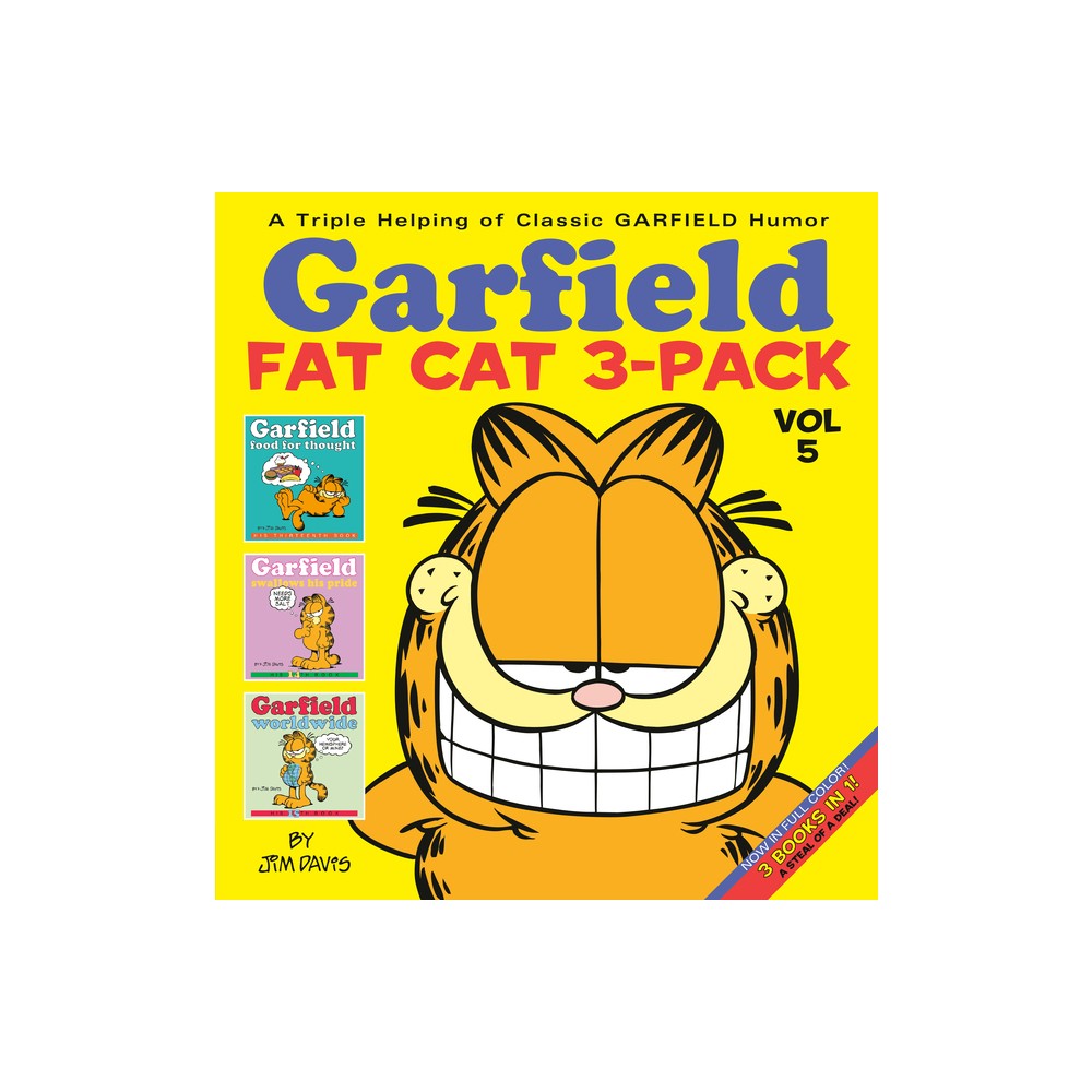 Garfield Fat Cat 3-Pack #5 - by Jim Davis (Paperback)