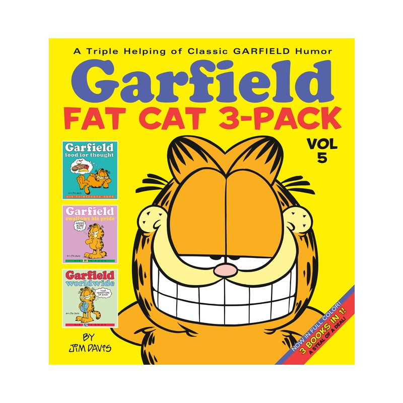 Garfield Fat Cat 3-Pack #5 - by  Jim Davis (Paperback), 1 of 2