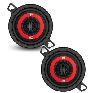 MTX TERMINATOR35 3.5" 2-Way 20-Watt RMS 4Ω Coaxial Speakers - 1 of 4