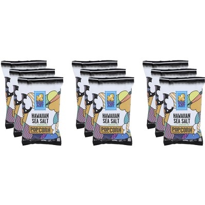 Pop Art Hawaiian Sea Salt Popcorn - Case of 9 - 4 oz