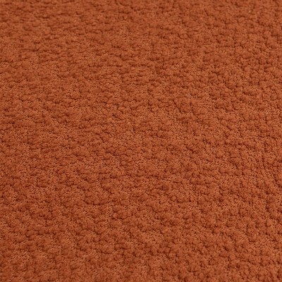 Caramel Boucle Upholstered Swivel Barrel Accent Chair