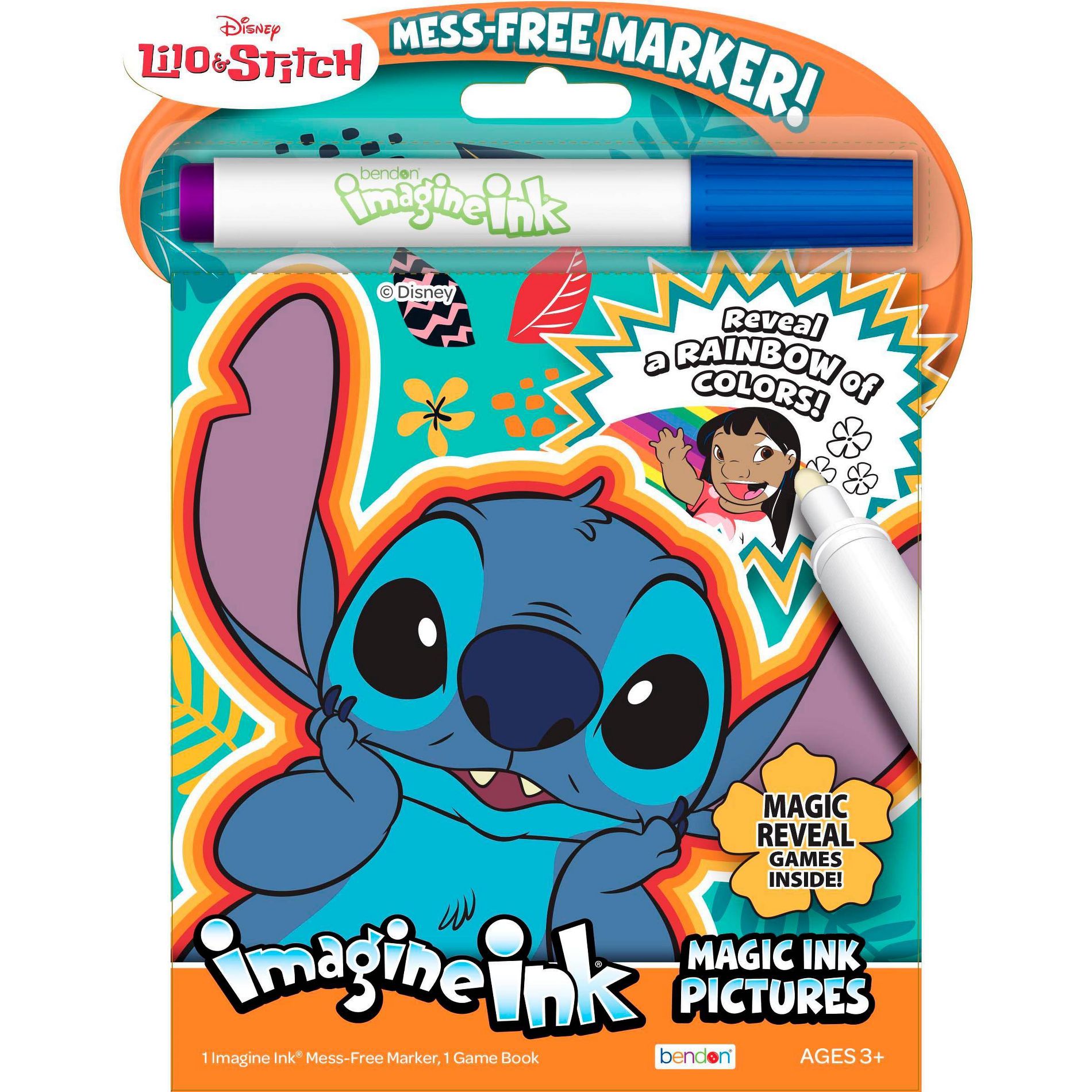 Disney Lilo & Stitch Imagine Ink Book