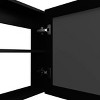 GlasFlength Decorative Wall Mirrors Bathroom Decor Cabinet Accent Mirror Vanity Medicine Cabinet Mirrors for Bathroom Wall, Black, 18.6"*5.7"*20.5" - 4 of 4