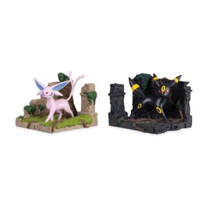 Pokemon Center Exploring with Espeon & Umbreon Bookends Figures (2-Piece) - 1 of 4