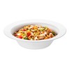 Smarty Had A Party 12 oz. Solid White Edge Rim Round Plastic Soup Bowls - 120 pcs - 2 of 4