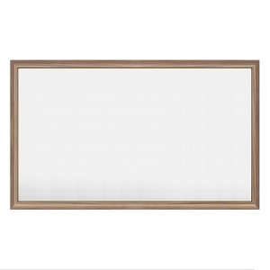 Apmir High-Strength Tempered Glass and Aluminum Alloy Framed French Cleat Mounted Wall Decor Mirror in matte black with 5-Year Warranty - 1 of 4