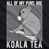 Mens My Puns Are Koala Tea T shirt Funny Sarcasm Bear Australia Funny Joke Tee - Crazy Dog Men's T Shirt - 2 of 4
