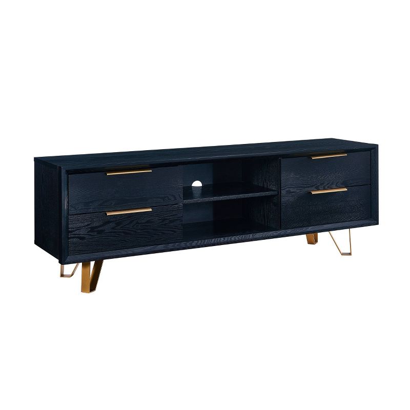 Markli TV Stand for TVs up to 61&#34; Black - Aiden Lane, 6 of 17