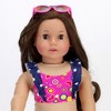 Sophia’s 18" Doll Swimsuit Set, Hot Pink - 3 of 4